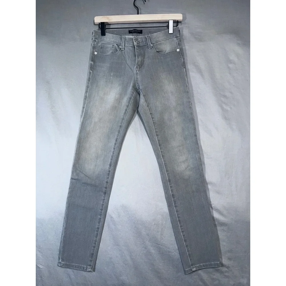 Banana Republic Premium Denim Grey Slim Fit Jeans Mens 29x28
